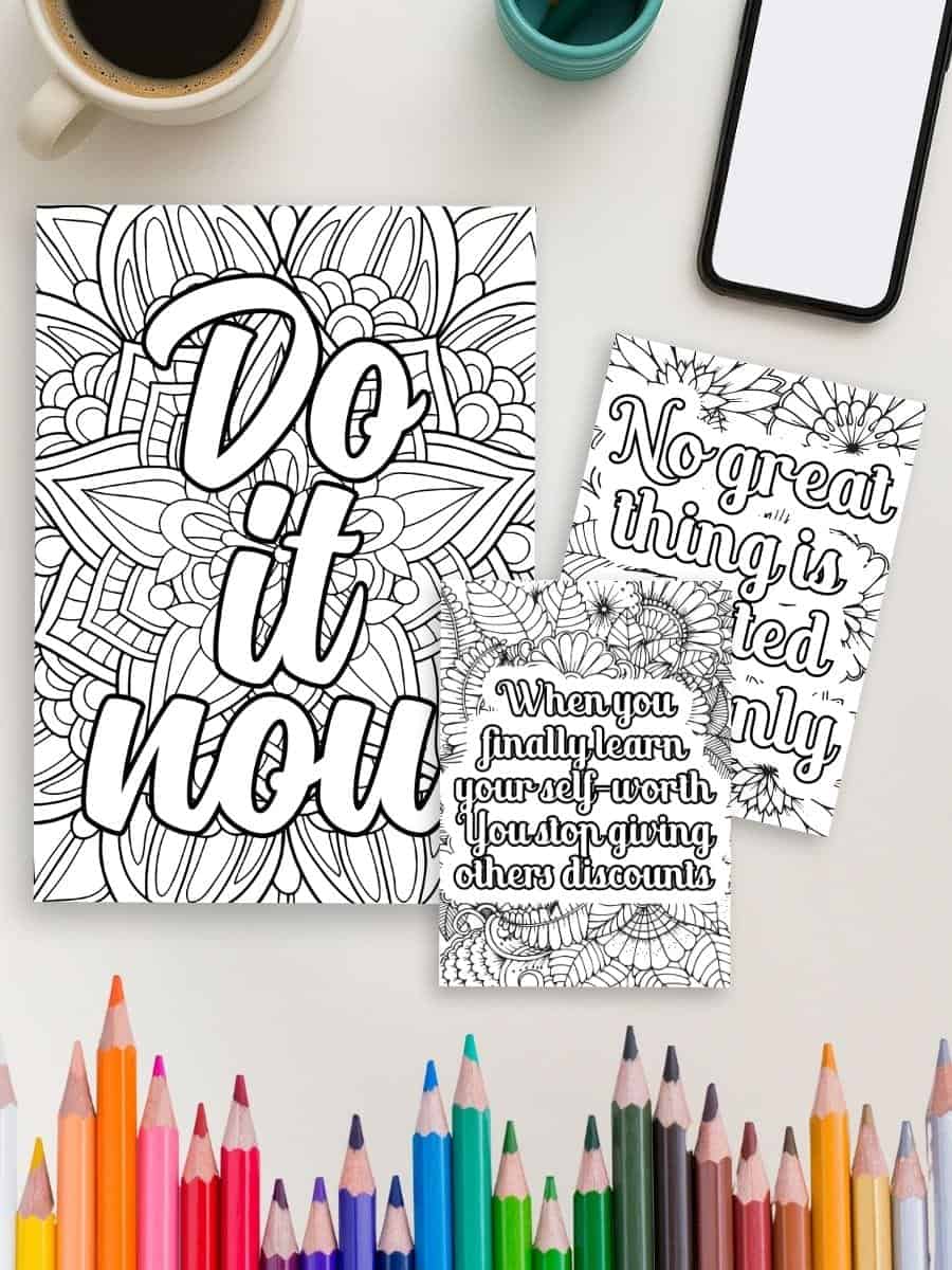 Colorful preschool classroom planning printable with motivational quotes for early childhood education.
