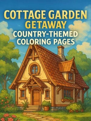 Cottage Garden Getaway – 340 Country-Themed Pages