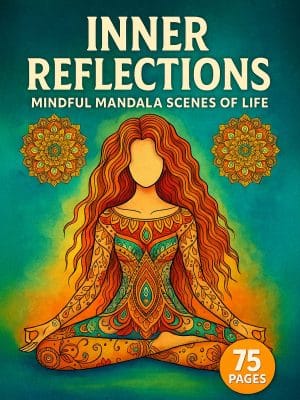 Inner Reflections – 75 Mindful Mandala Scenes of Life
