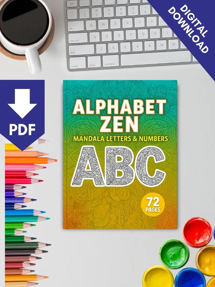 Colorful preschool alphabet coloring book for early learners, ideal for preschool planning and classroom activities.