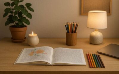 How to Build a Relaxing Coloring Routine at Home